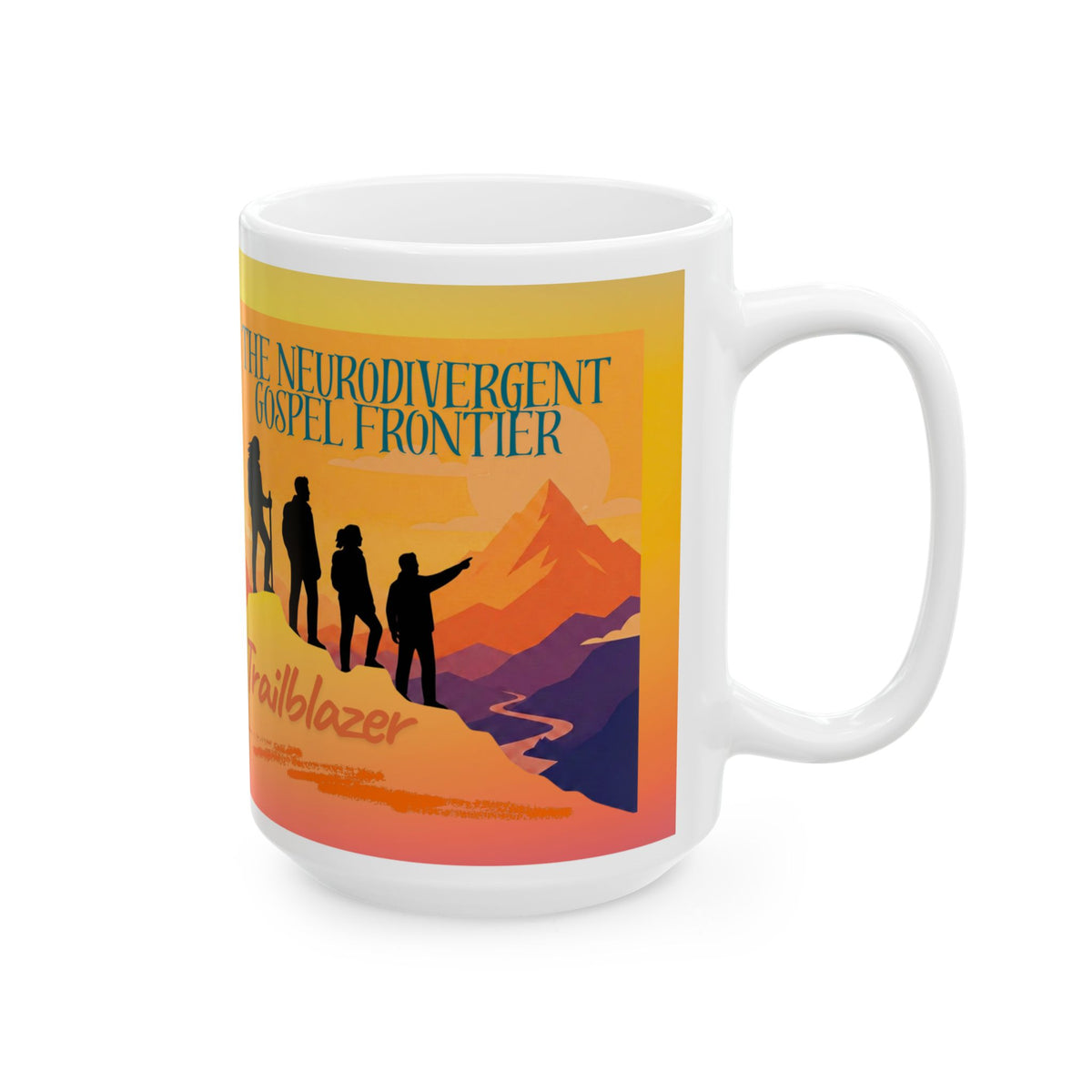 Neurodivergent Gospel Frontier Christian Coffee Mug (11oz & 15oz)