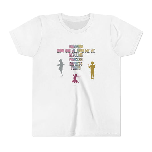 Stimming Christian Neurodiversity Youth T-Shirt (Girls)