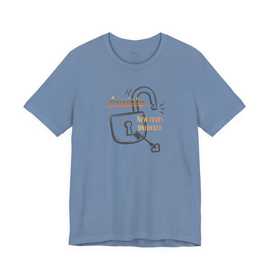 Anxiety: New Fears Unlocked Christian Neurodivergent T-Shirt