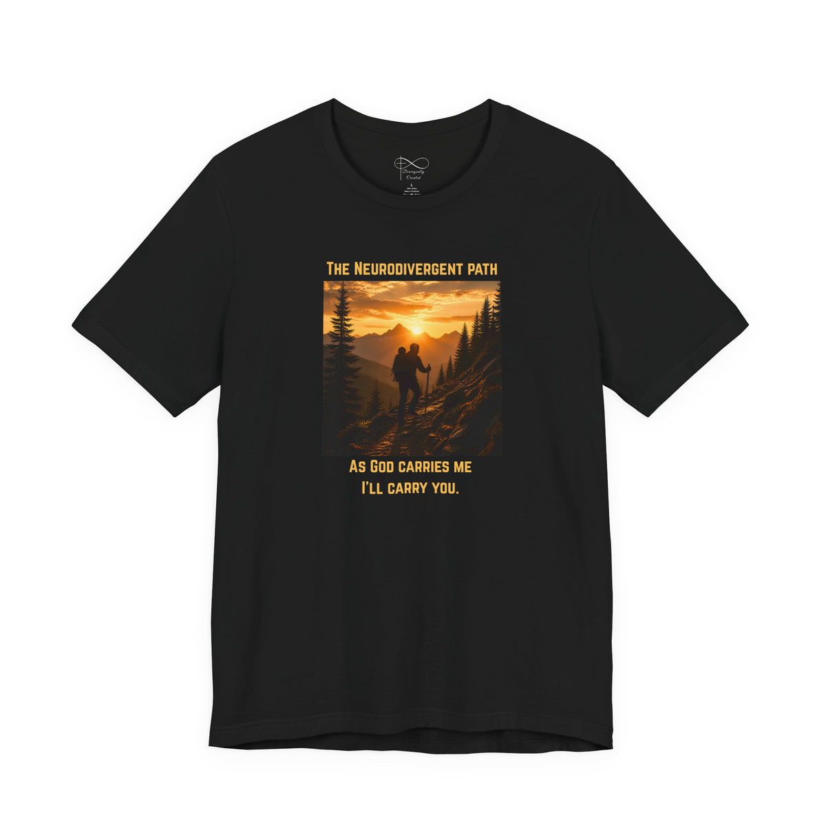 The Neurodivergent Path Christian T-Shirt