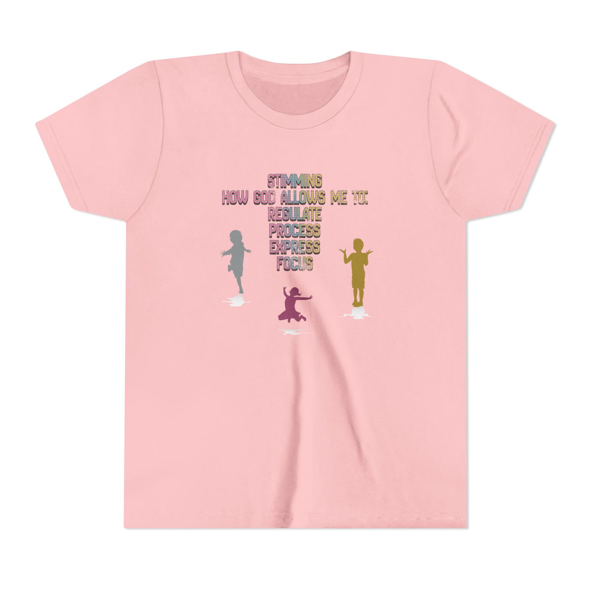 Stimming Christian Neurodiversity Youth T-Shirt (Girls)