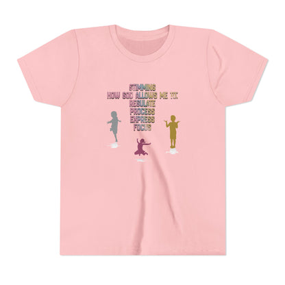Stimming Christian Neurodiversity Youth T-Shirt (Girls)