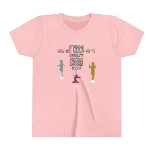 Stimming Christian Neurodiversity Youth T-Shirt (Girls)