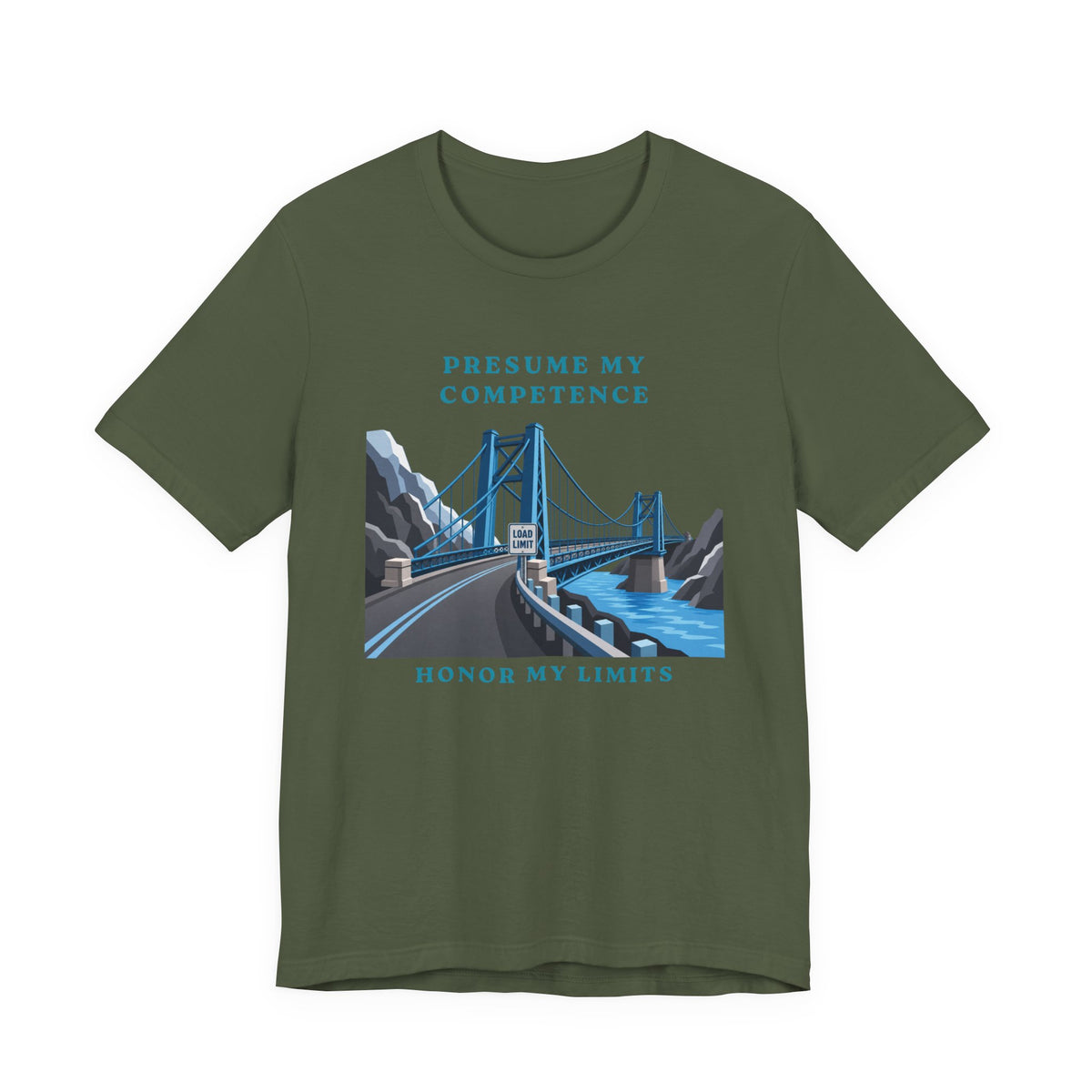 Presume My Competence, Honor My Limits Christian Neurodiversity T-Shirt