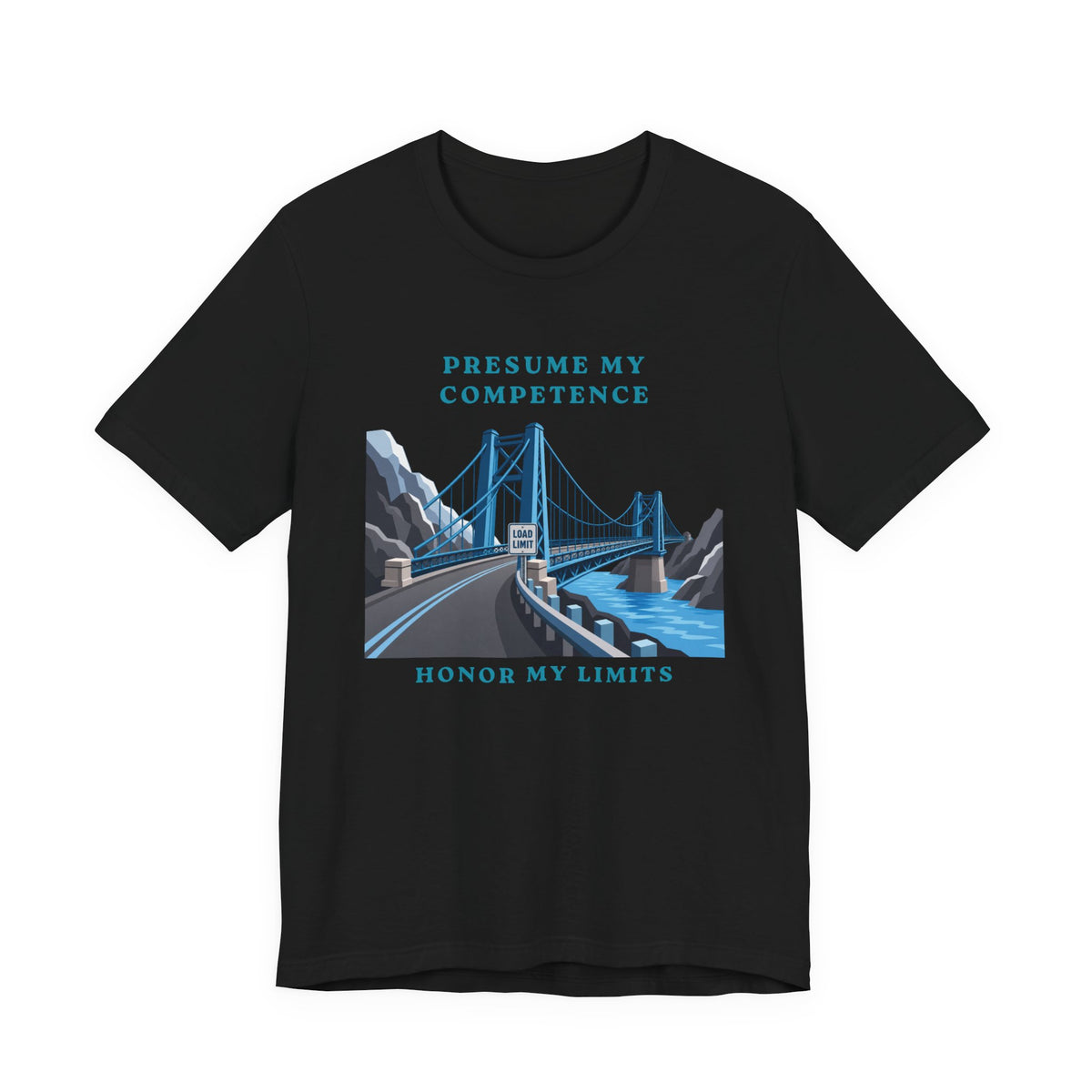 Presume My Competence, Honor My Limits Christian Neurodiversity T-Shirt