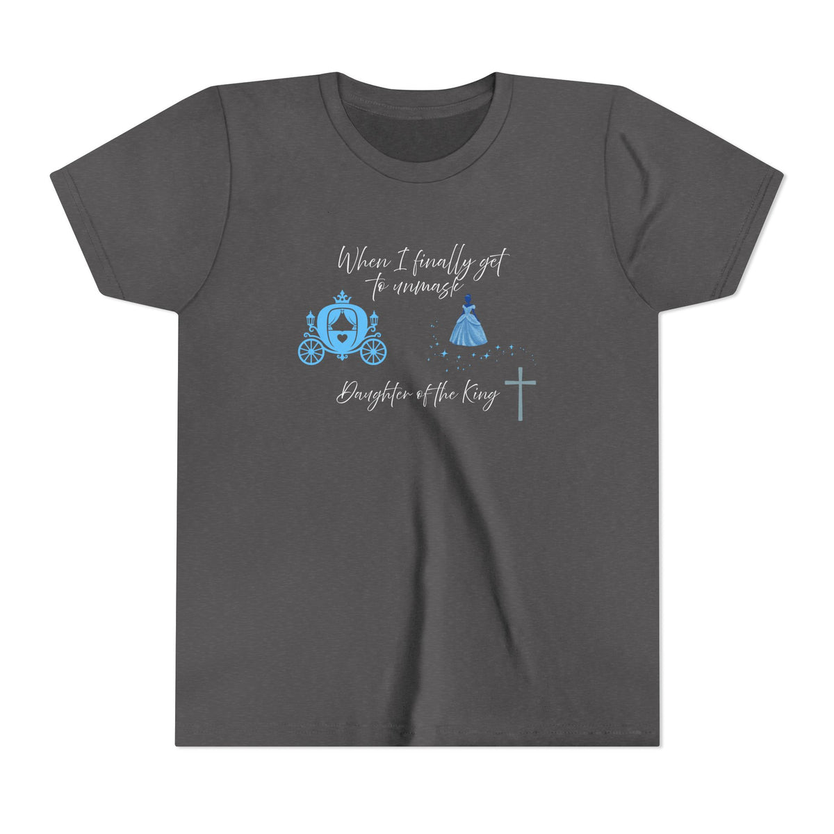 Daughter of the King — Christian Princess Youth T-Shirt