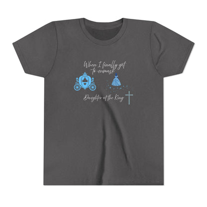 Daughter of the King — Christian Princess Youth T-Shirt