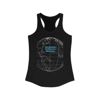 Made for a Different Home Christian Neurodiversity Tank