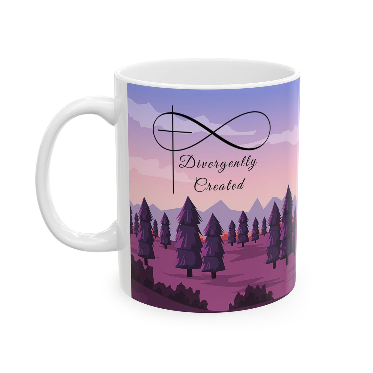 Coffee, Grace & Sensory Breaks Ceramic Mug (11oz/15oz)