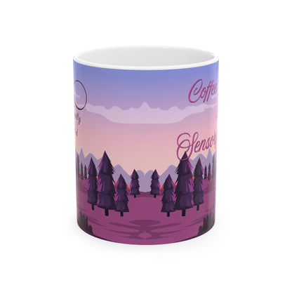 Coffee, Grace & Sensory Breaks Ceramic Mug (11oz/15oz)