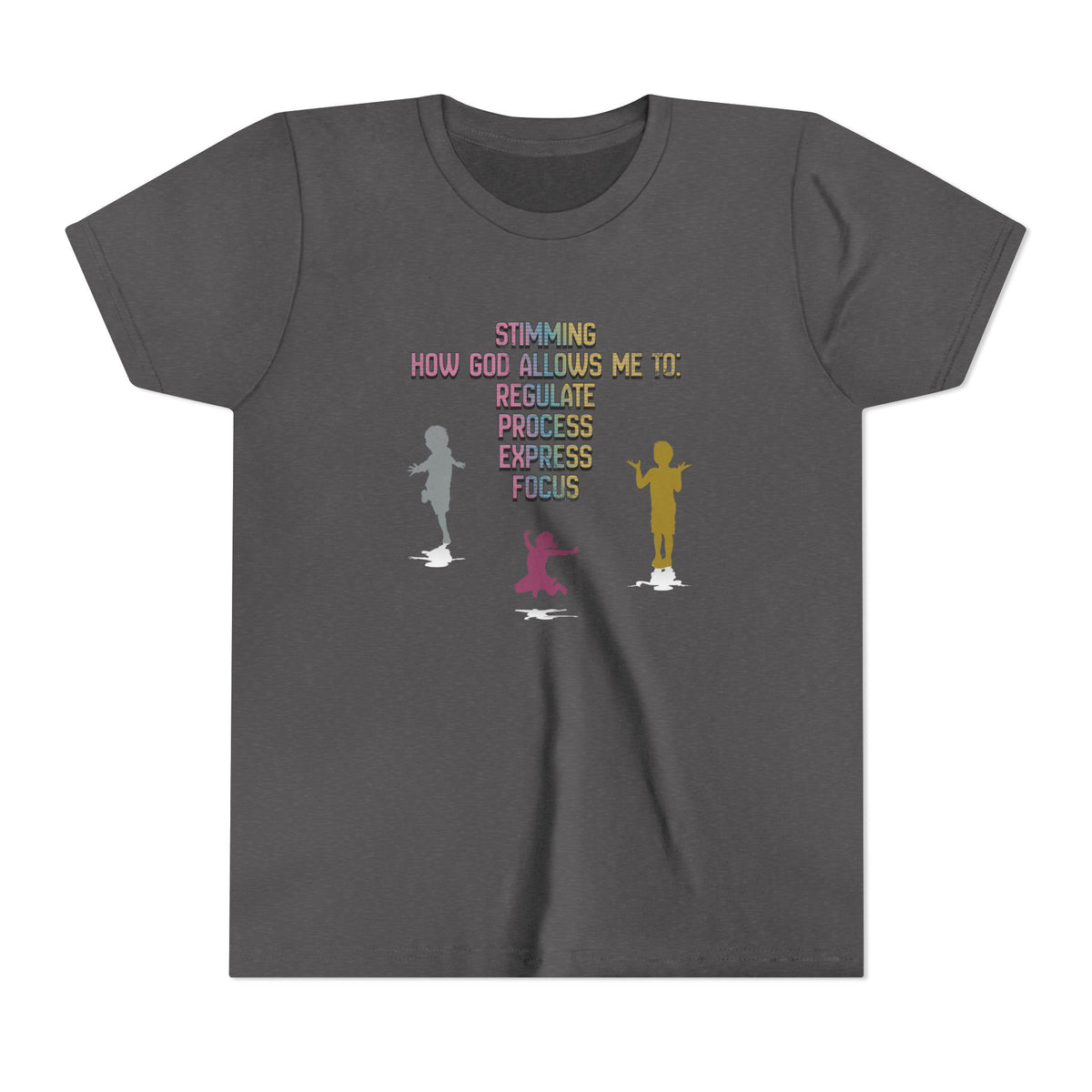 Stimming Christian Neurodiversity Youth T-Shirt (Girls)