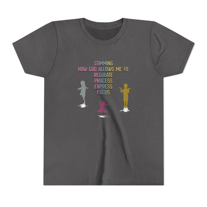 Stimming Christian Neurodiversity Youth T-Shirt (Girls)