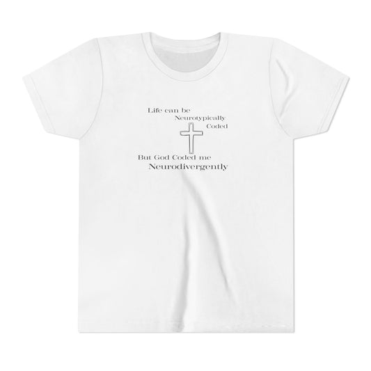 Neurodivergently Coded Christian Youth T-Shirt