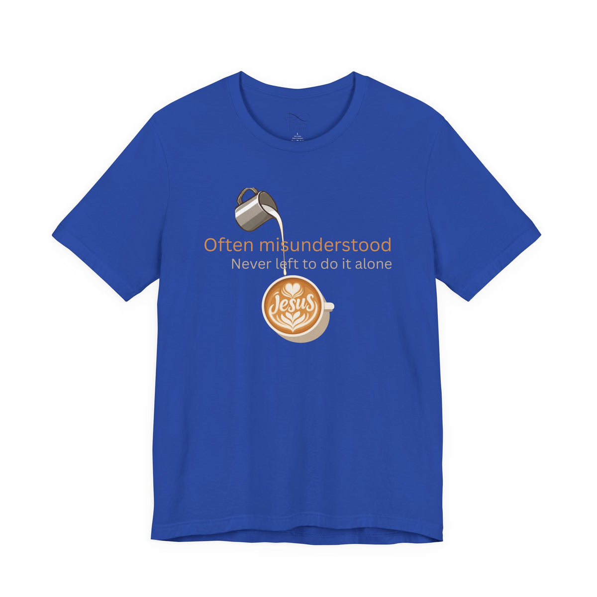 Often Misunderstood, Never Left Alone Christian Neurodiversity T-Shirt