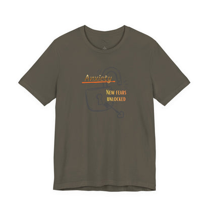 Anxiety: New Fears Unlocked Christian Neurodivergent T-Shirt
