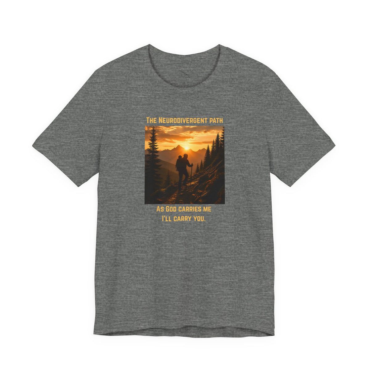 The Neurodivergent Path Christian T-Shirt