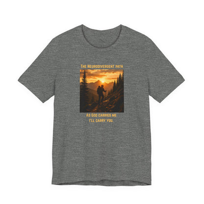 The Neurodivergent Path Christian T-Shirt