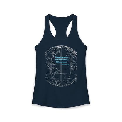 Made for a Different Home Christian Neurodiversity Tank