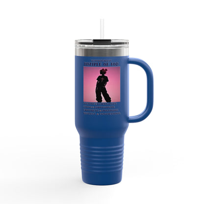 Neurodivergent Disciple of God Christian 40oz Insulated Travel Mug
