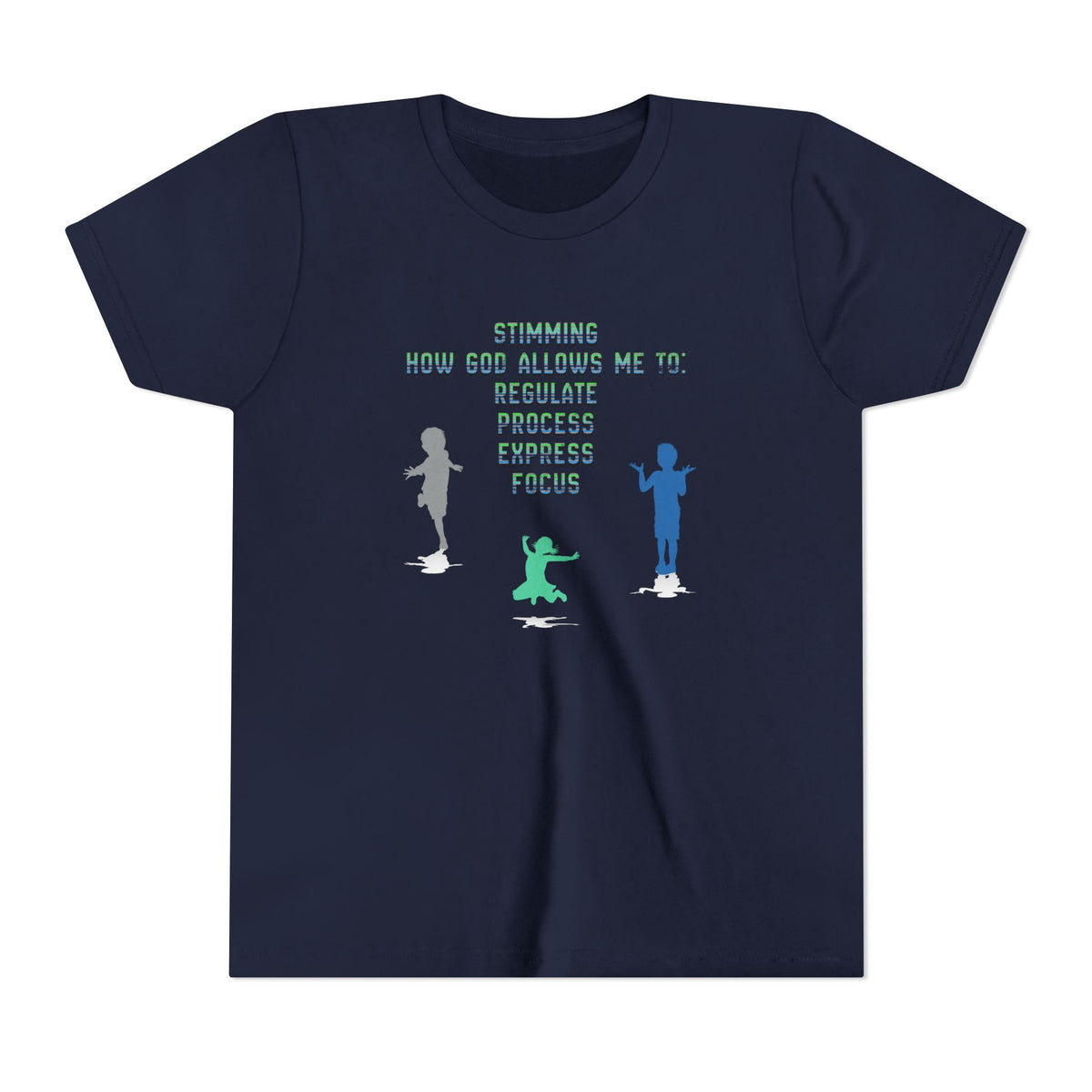 Stimming Christian Neurodiversity Youth T-Shirt (Boys)