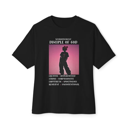 Neurodivergent Disciple of God Unisex Boxy Tee