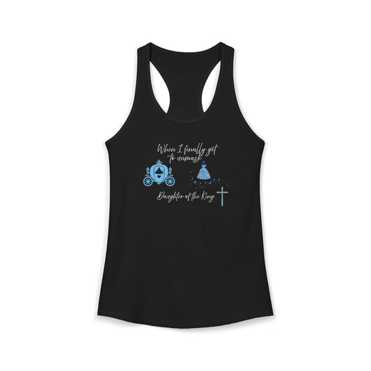 Daughter of the King — Christian Princess Racerback Tank