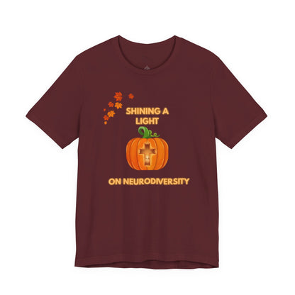 Shining a Light on Neurodiversity T-Shirt