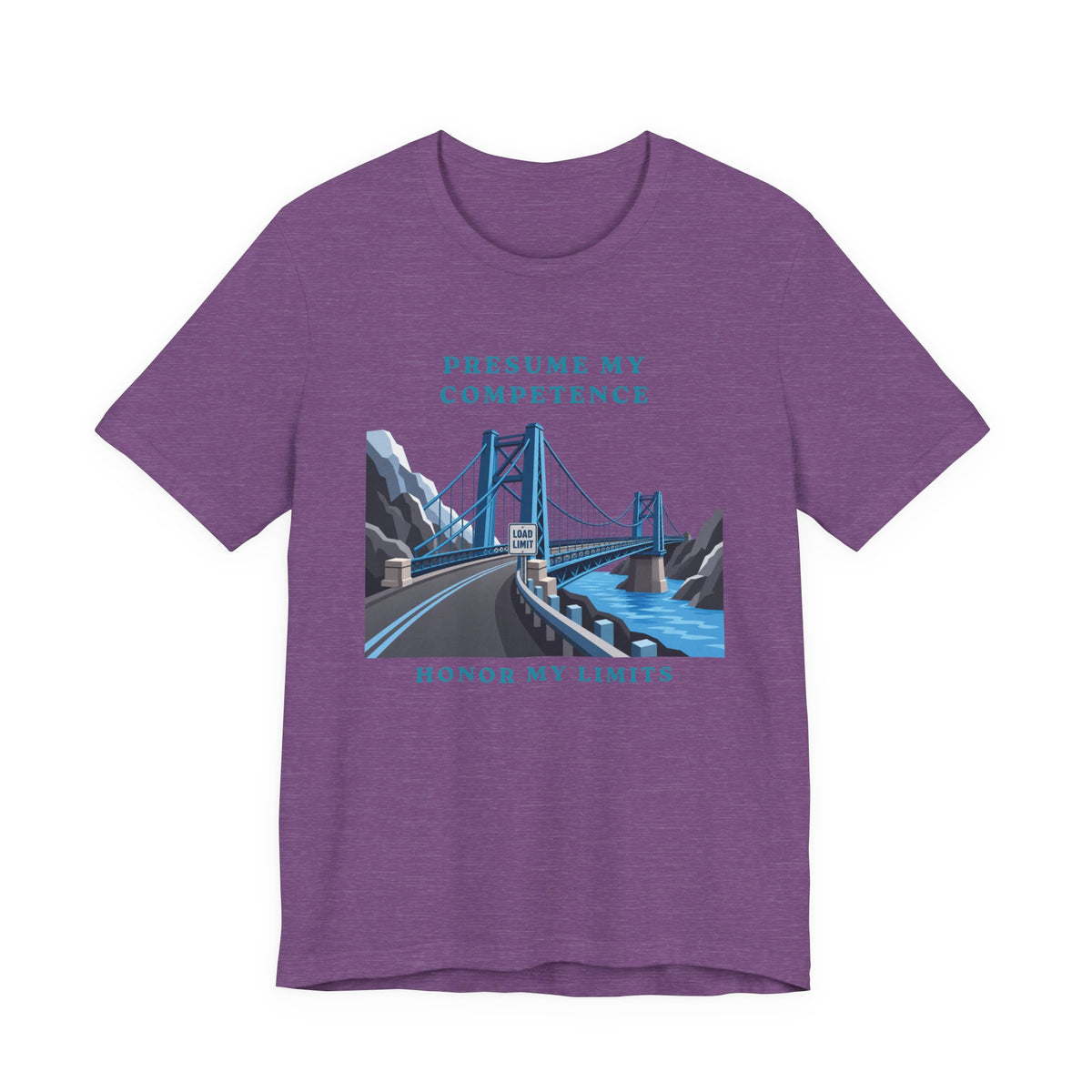 Presume My Competence, Honor My Limits Christian Neurodiversity T-Shirt
