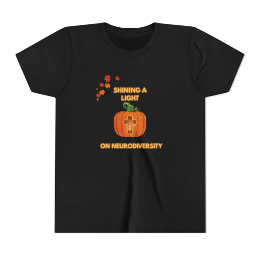 Shining a Light on Neurodiversity Youth T-Shirt