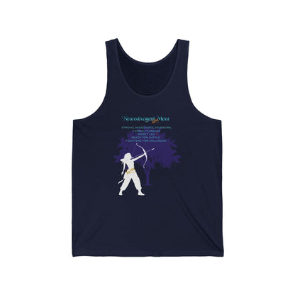 Neurodivergent Mom Warrior Christian Tank Top