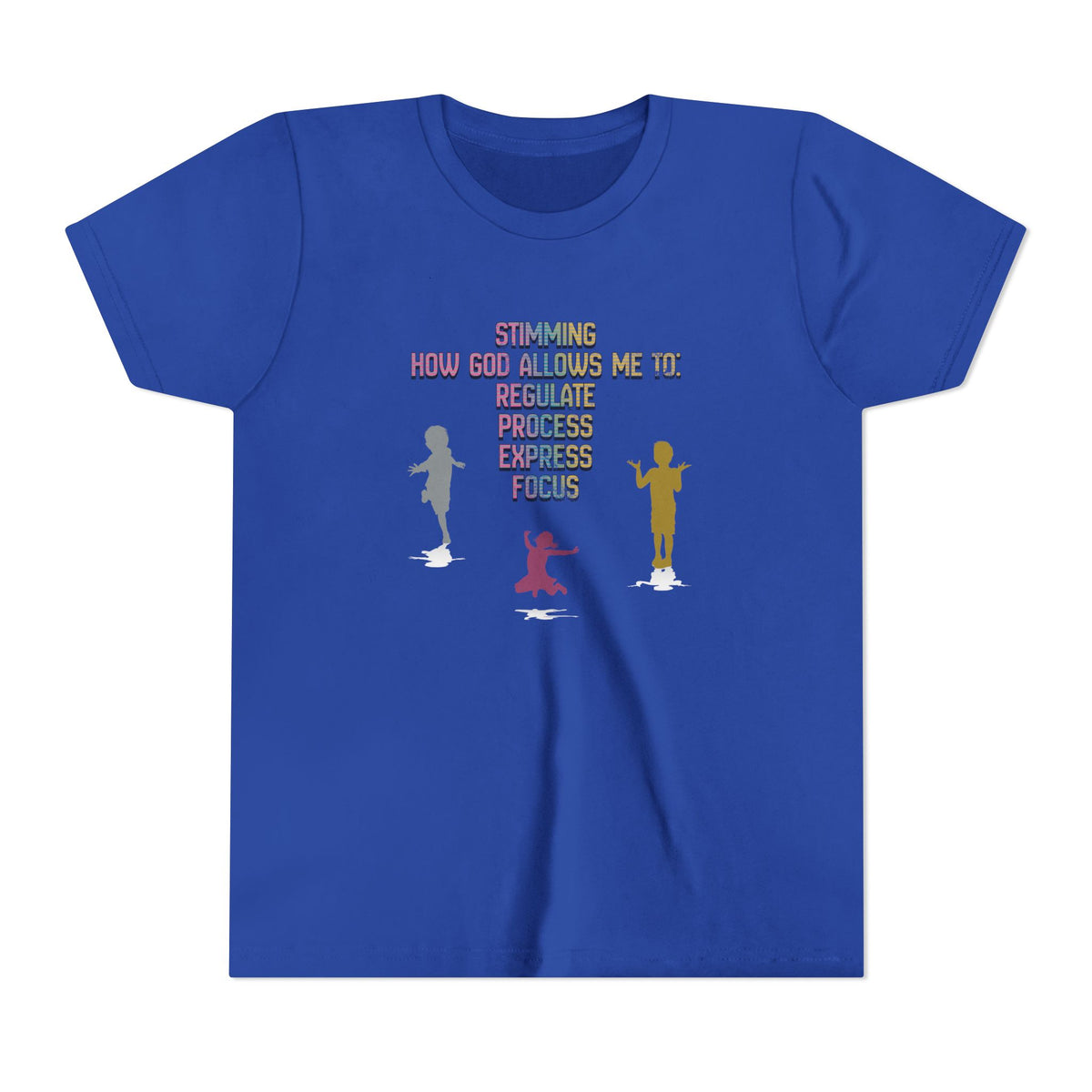 Stimming Christian Neurodiversity Youth T-Shirt (Girls)