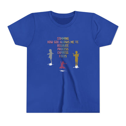 Stimming Christian Neurodiversity Youth T-Shirt (Girls)