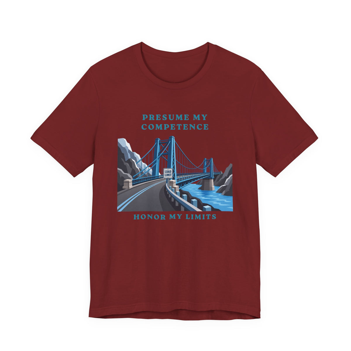 Presume My Competence, Honor My Limits Christian Neurodiversity T-Shirt