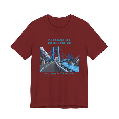 Presume My Competence, Honor My Limits Christian Neurodiversity T-Shirt