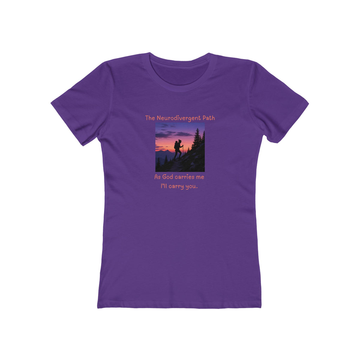 The Neurodivergent Path Christian Women’s T-Shirt