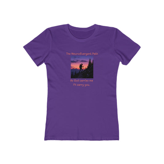 The Neurodivergent Path Christian Women’s T-Shirt