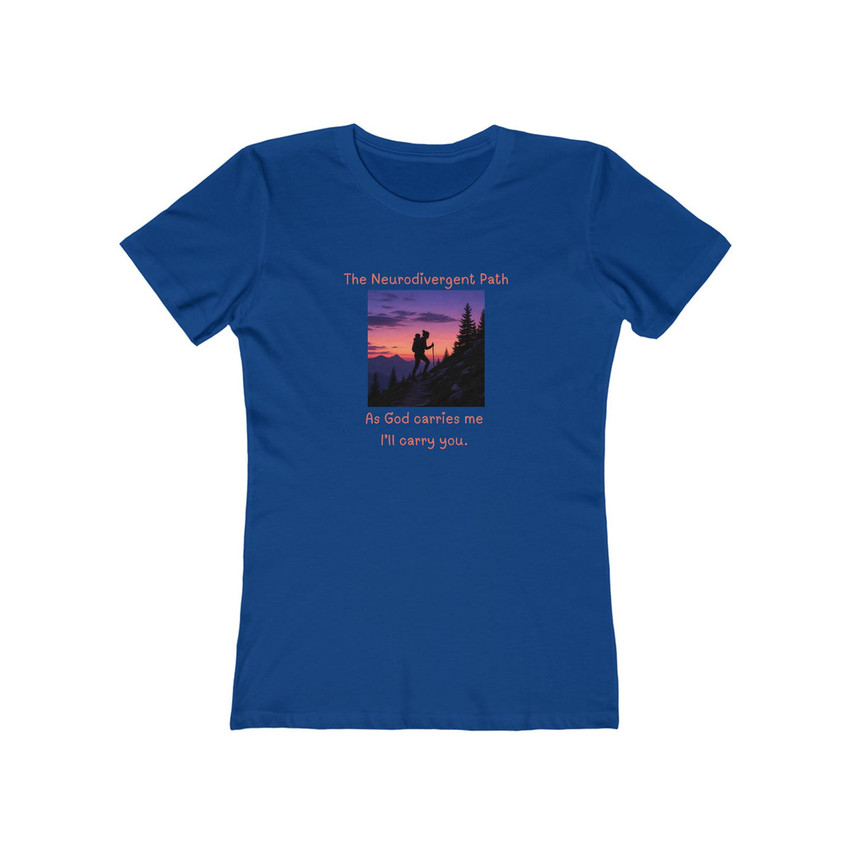 The Neurodivergent Path Christian Women’s T-Shirt