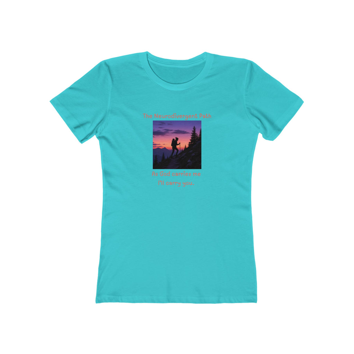 The Neurodivergent Path Christian Women’s T-Shirt