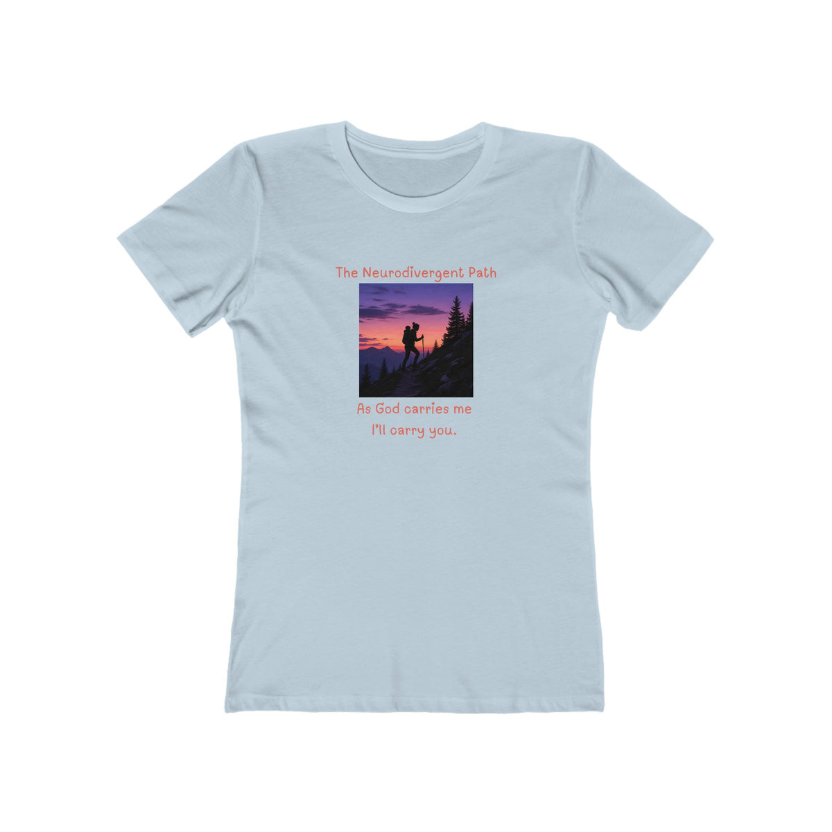 The Neurodivergent Path Christian Women’s T-Shirt
