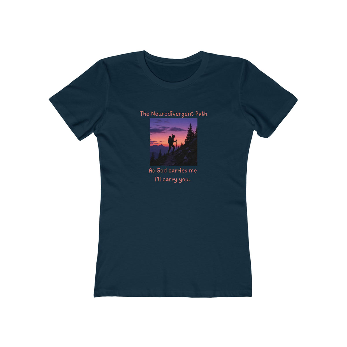 The Neurodivergent Path Christian Women’s T-Shirt