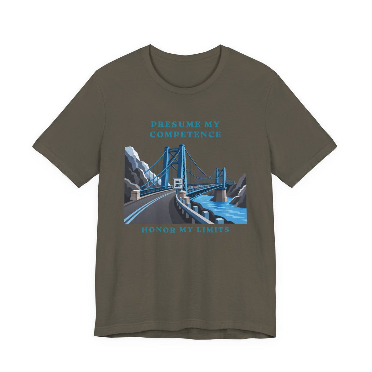 Presume My Competence, Honor My Limits Christian Neurodiversity T-Shirt