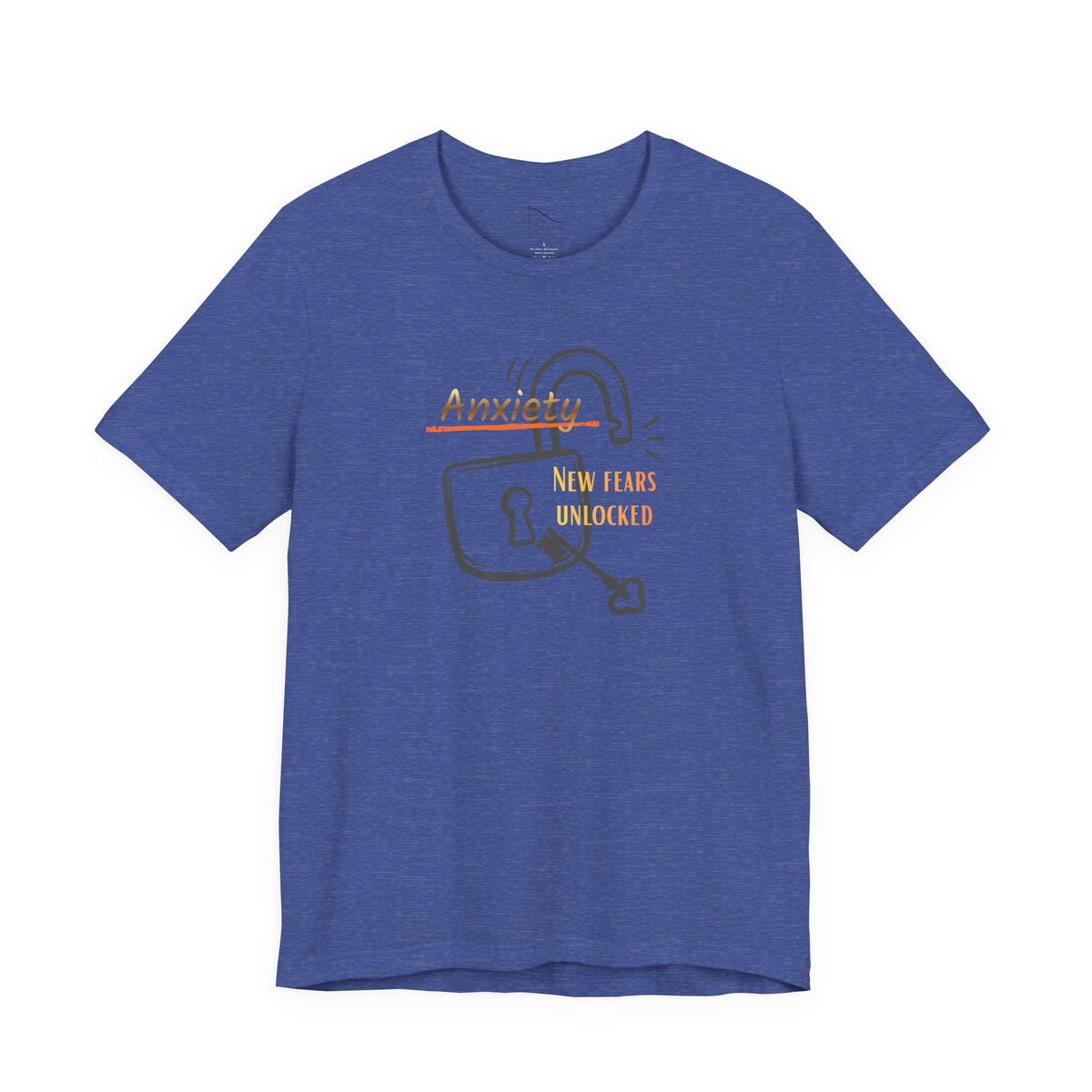 Anxiety: New Fears Unlocked Christian Neurodivergent T-Shirt