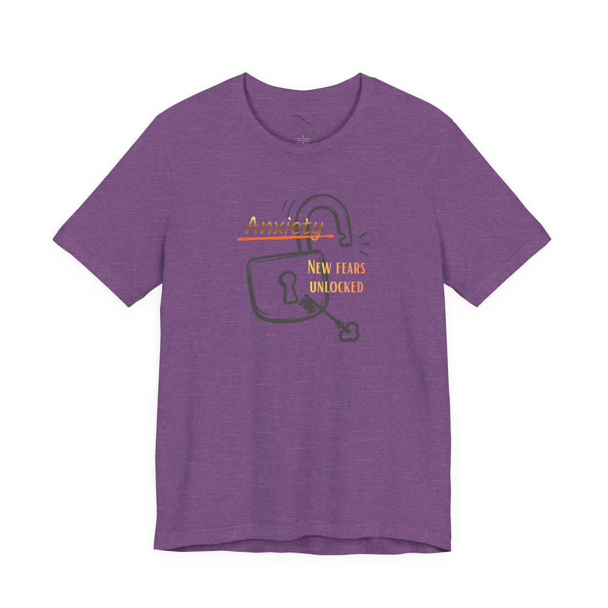 Anxiety: New Fears Unlocked Christian Neurodivergent T-Shirt