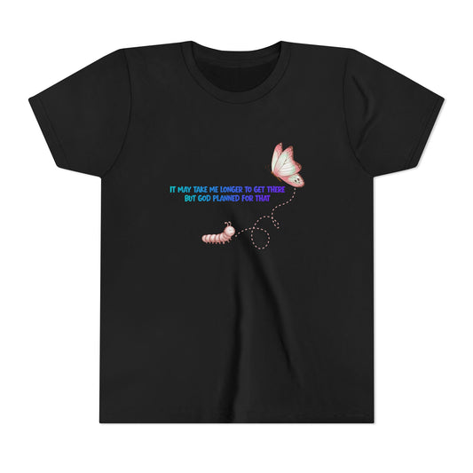 God Planned for That — Christian Neurodivergent Youth T-Shirt