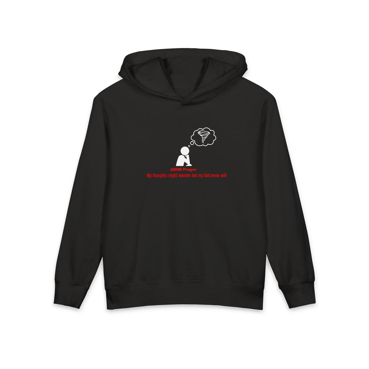 ADHD Prayer Christian Youth Hoodie