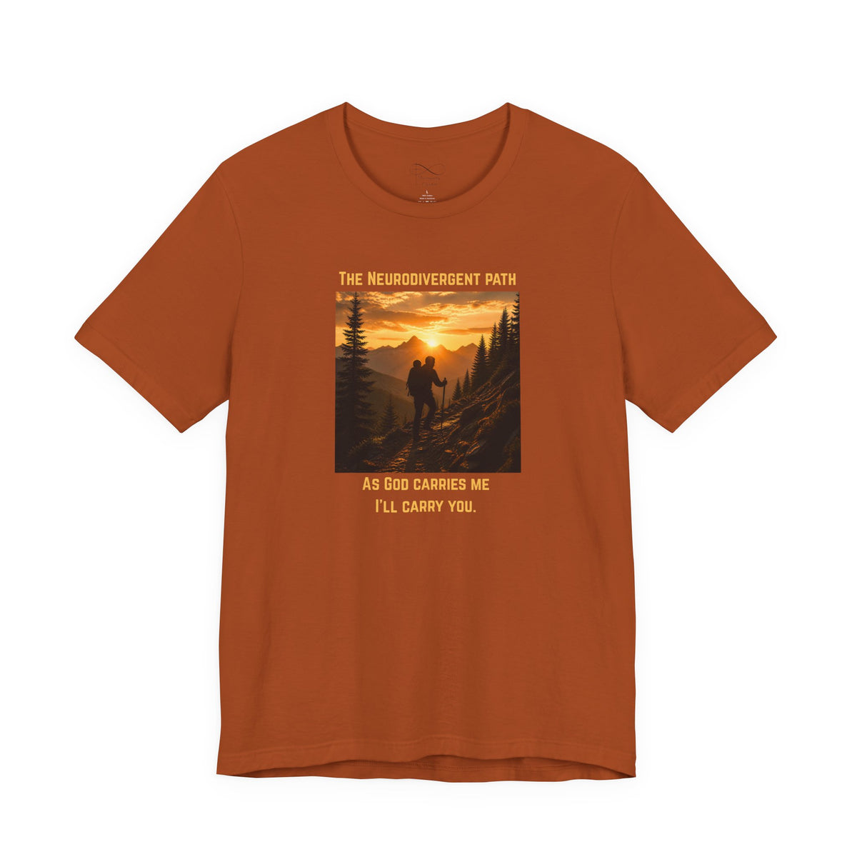 The Neurodivergent Path Christian T-Shirt
