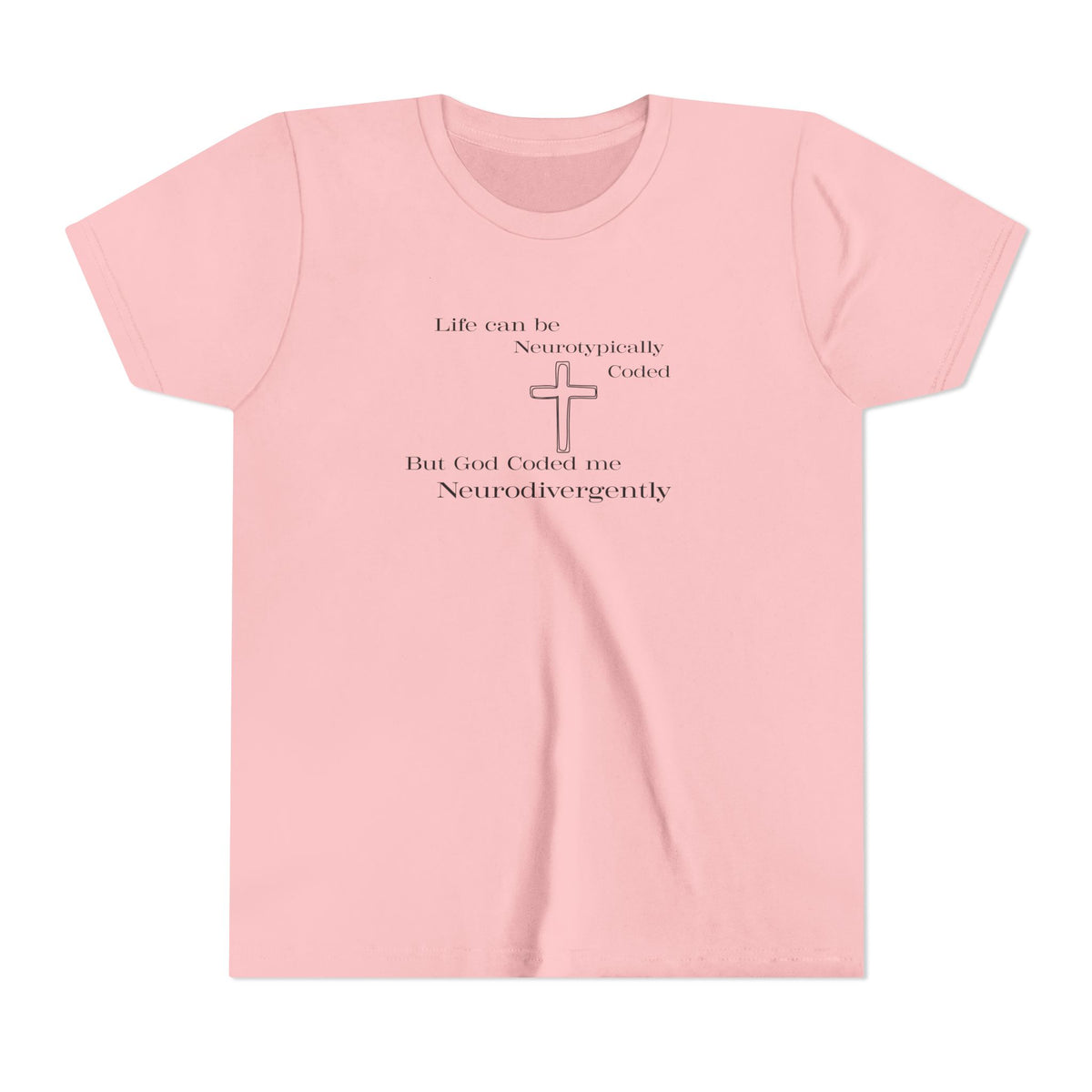 Neurodivergently Coded Christian Youth T-Shirt