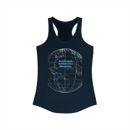 Made for a Different Home Christian Neurodiversity Tank