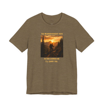 The Neurodivergent Path Christian T-Shirt