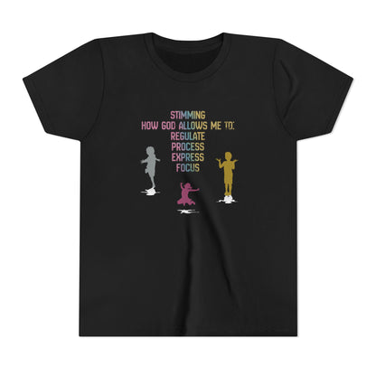Stimming Christian Neurodiversity Youth T-Shirt (Girls)